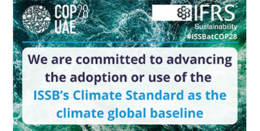 Endorsement of ISSB’s Statement “Championing the ISSB’s climate global baseline”
