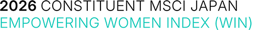 MSCI Japan Empowering Women Indexes (WIN)
